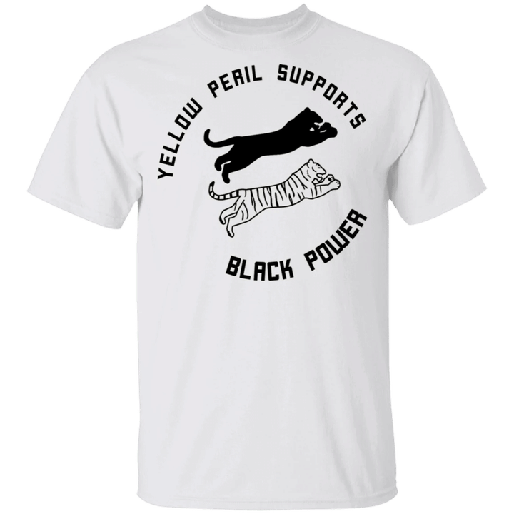 Yellow Peril Support Black Power Shirt Stop AAPI Hate Asian For Black Lives Apparel - Pfyshop.com