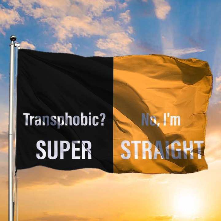Super Straight Movement Flag Superstraight The Straight Flag Tiktok Home Decor - Pfyshop.com