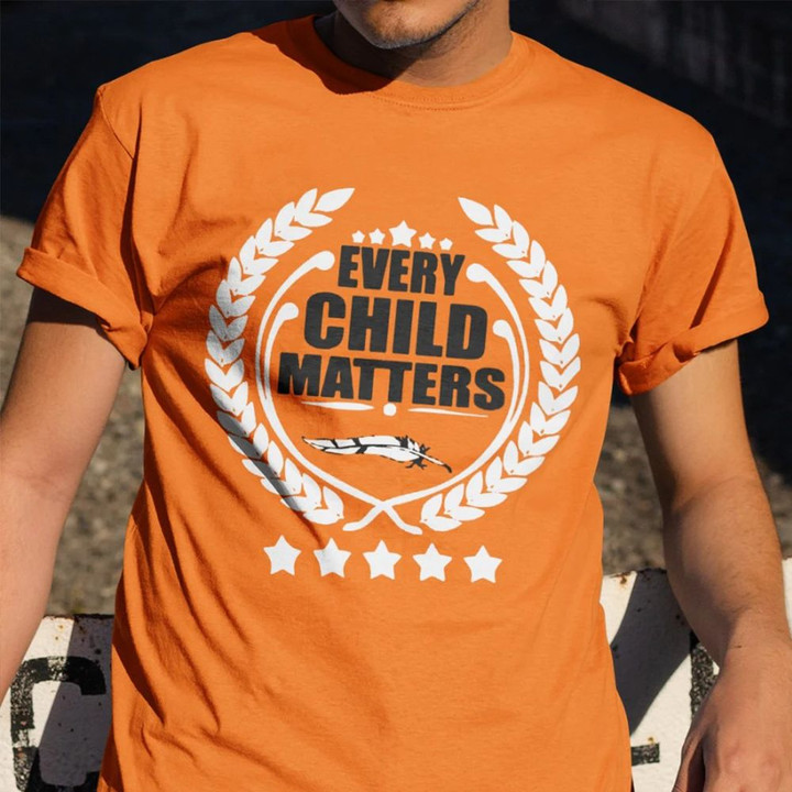 Every Child Matters Orange Shirt 2021 Movement Canada Native Education