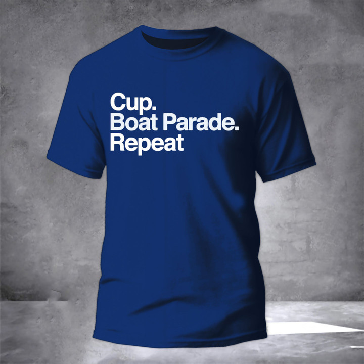 Cup Boat Parade Repeat Shirt Tampa Bay Lightning Shirt