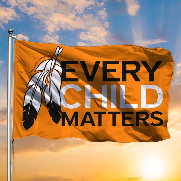 Every Child Matters Flag Orange Shirt Day