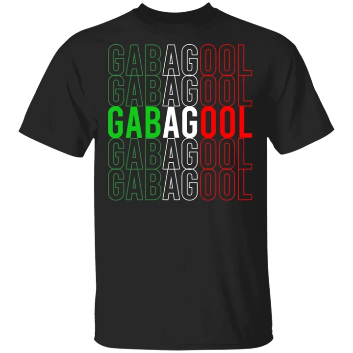 Italian Flag Gabagool Shirt Tony Soprano Gabagool Print T-Shirt Unisex Gifts For Adults