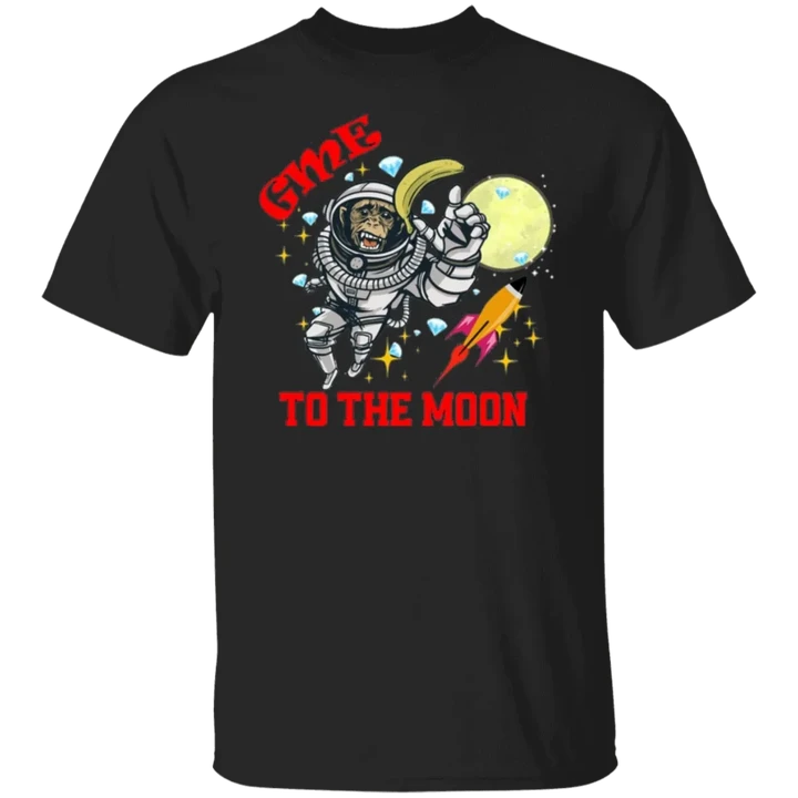 Gme To The Moon Shirt Can't Stop Gamestop T-Shirt Funny Parody
