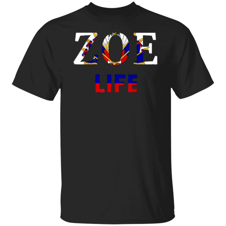 Zoe Life Haiti Shirt Happy Haiti Day Flag 2021 Clothes Mens Womens Gift