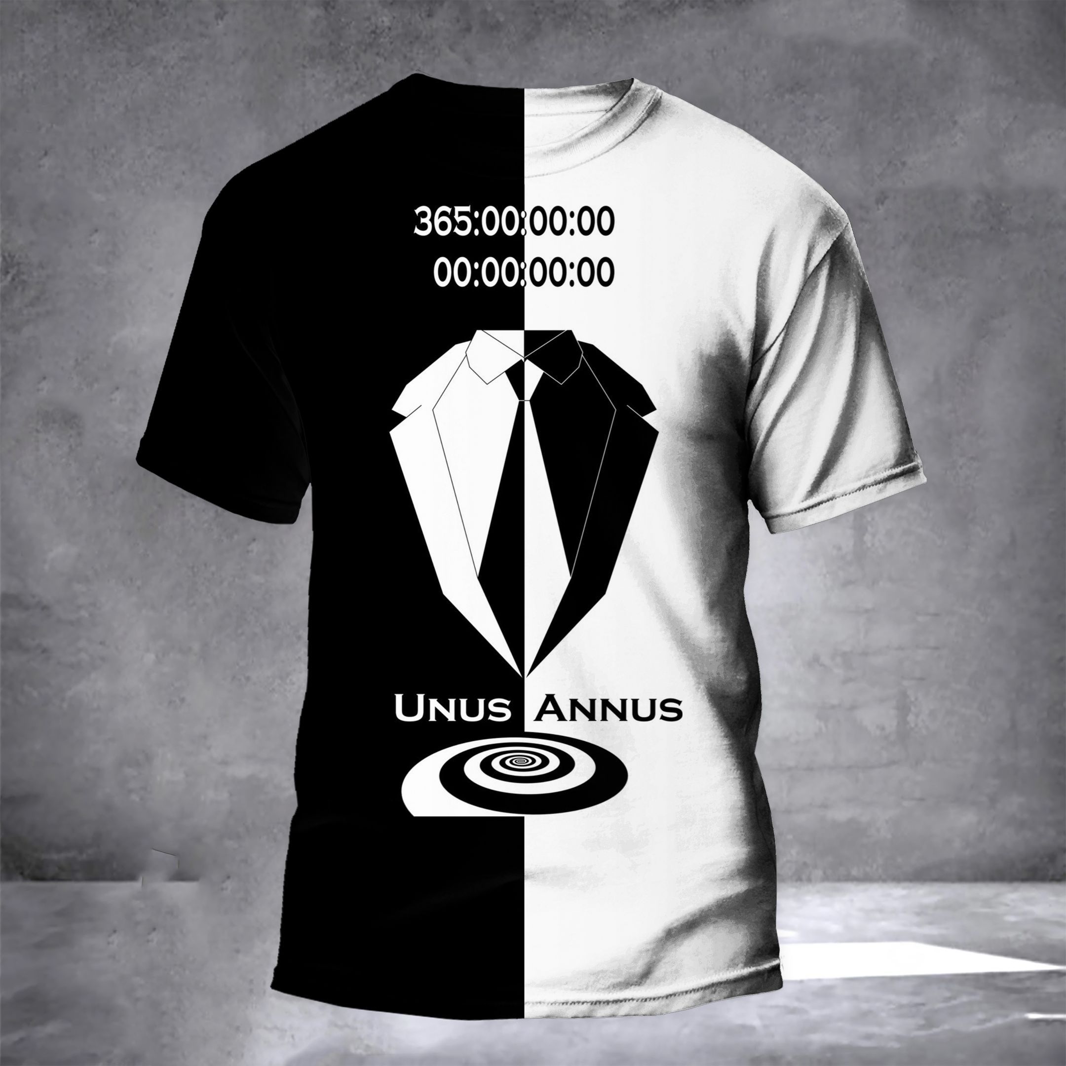 Unus Annus Black And White Vest Shirt Unus Annus The Time T-Shirt Gifts For Brother