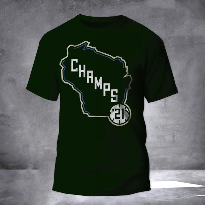 Bucks Championship Shirt Milwaukee Bucks Champion T Shirt Wisconsin World Champs Shirt