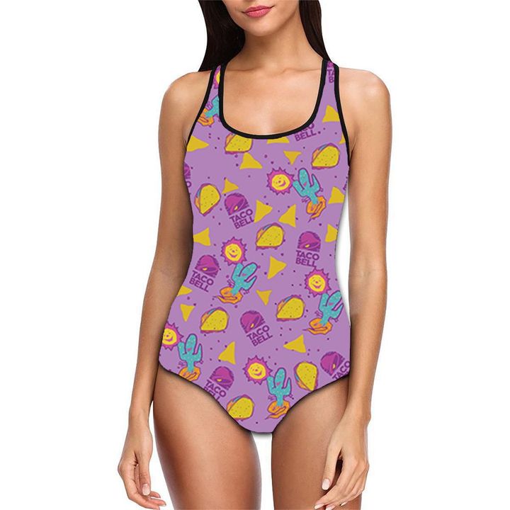 Taco Bell Swimsuit One Piece Taco Bell Bathing Suit For Women