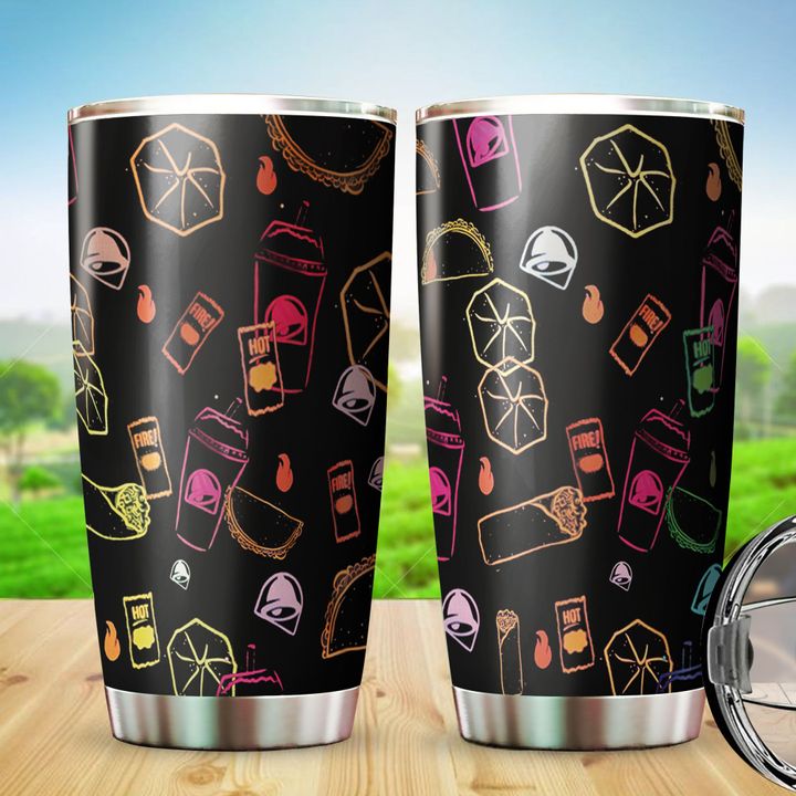 Taco Bell Tumbler Merch Unique Gifts For Taco Lovers