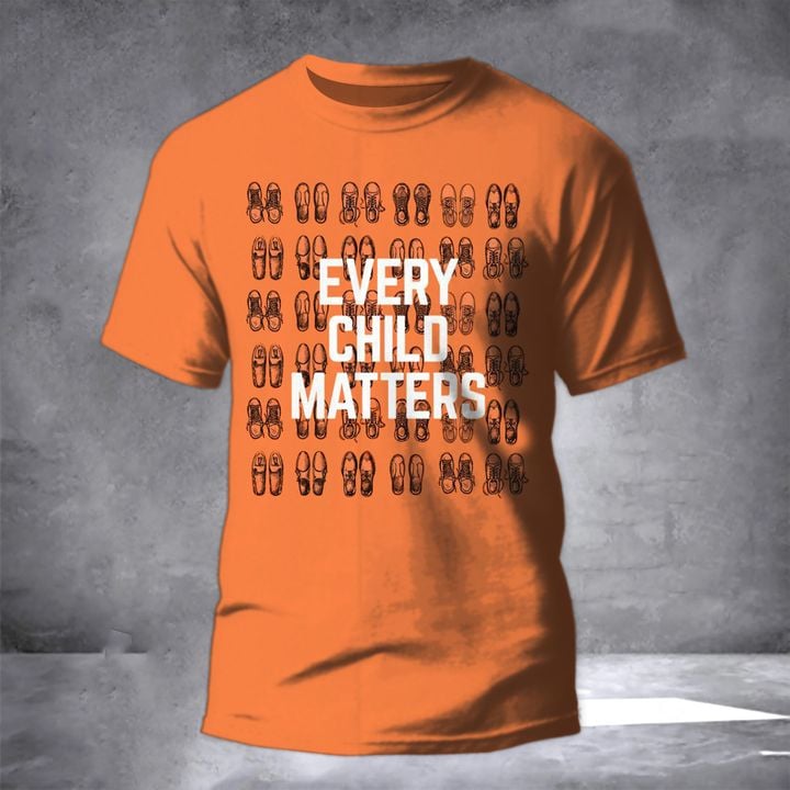 Every Child Matters Shirt Support Canada Orange Shirt Day Merchandise Men Clothes