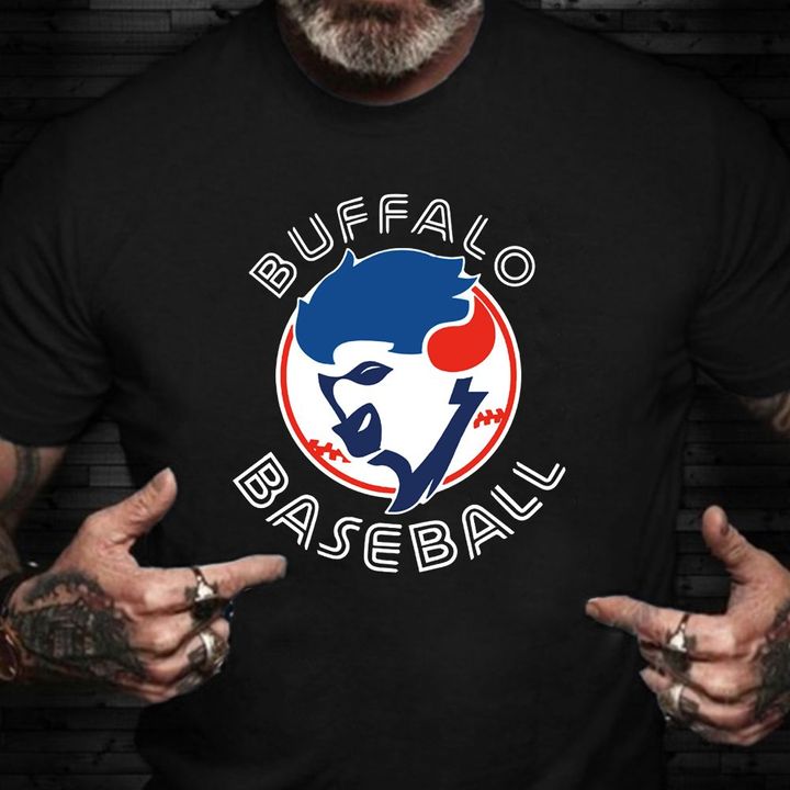 Buffalo Blue Jays Shirt Toronto Blue Jays Merch  Blue Jays Play In Buffalo Baseball T-shirt