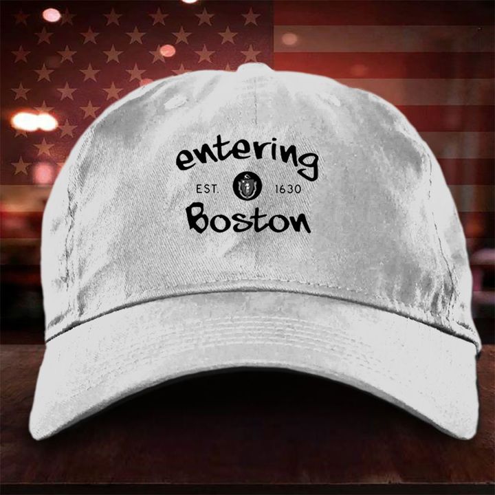 Entering Boston Hat Classic Cap Gift For Baseball Lover