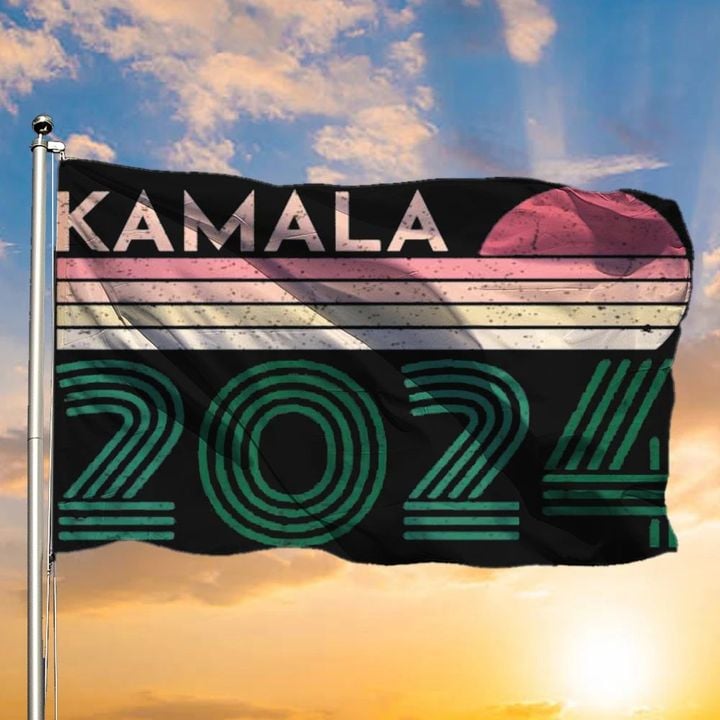 Kamala Harris 2024 Flag Presidential Candidates 2024 Support Flag Decorative Garden Fencing