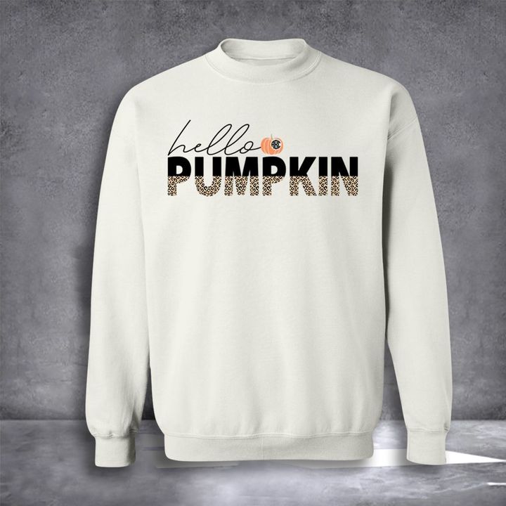 Hello Pumpkin Sweatshirt Fall Sweatshirts For Women Best Gifts For Sister