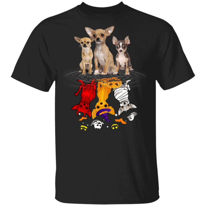 Lovely Chihuahua T-Shirt Funny Cute Halloween Gift Idea For Dog Lovers Dog Themed Present