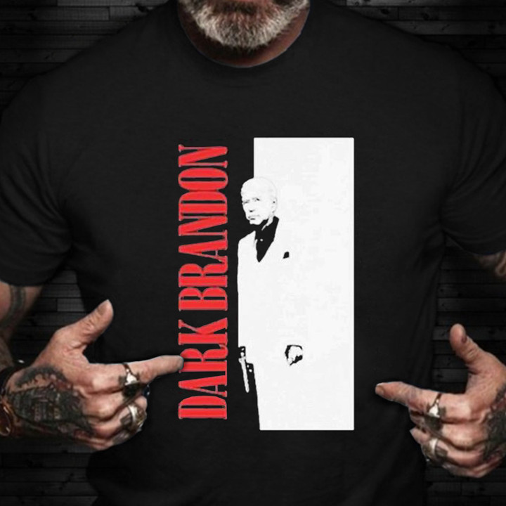 Dark Brandon Shirt Funny Pro Biden 2024 Meme T-Shirt Gifts For Husband