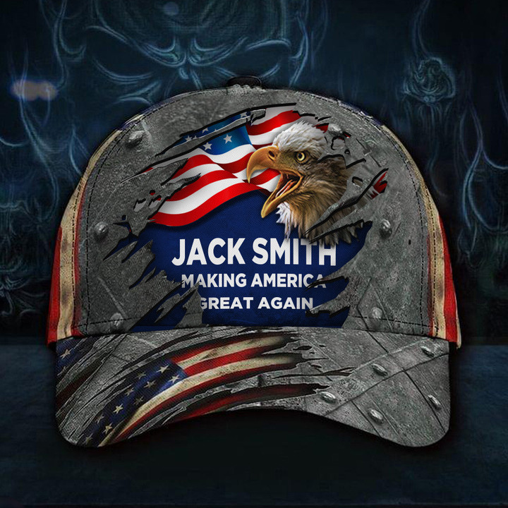 Jack Smith Hat Vintage Making America Great Again US Eagle Jack Smith Merch 2024 Election