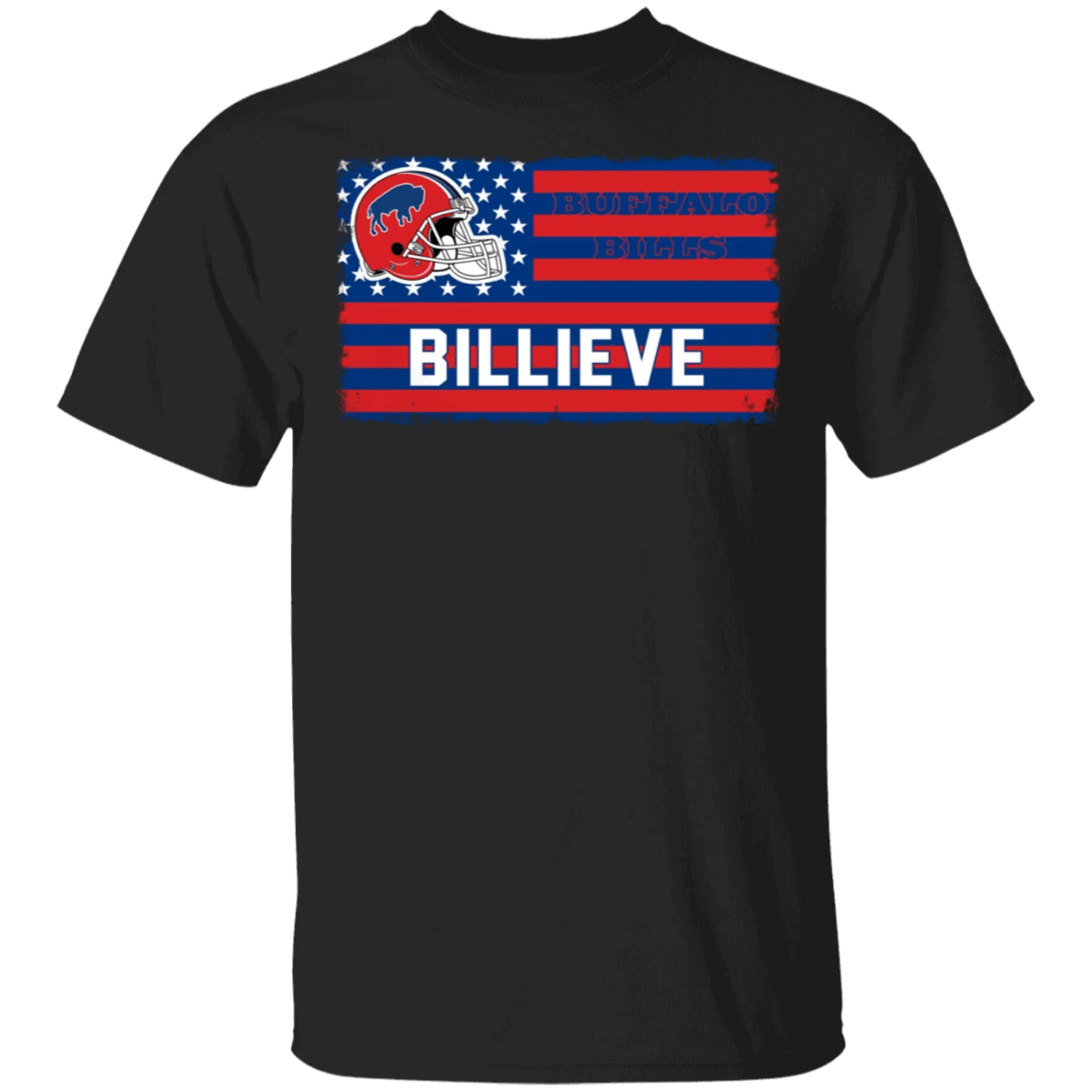 Billieve Shirt Buffalo Bills American Flag Mafia Champion T-Shirt Merc ...