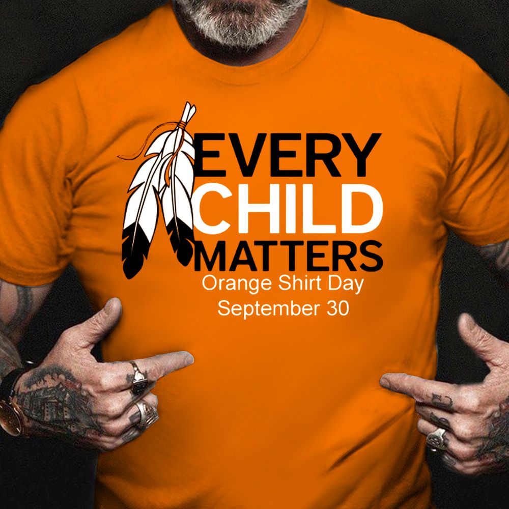 Orange Shirt Day Every Child Matters T-shirt Honouring Children Of Res ...