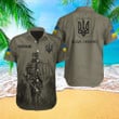 Personalized Slava Ukraini Hawaii Shirt Ukraine Veteran Ukrainian Flag Pride Clothing