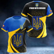 DAAR Foundation Shirt Stand With Ukraine Ukrainian Flag Clothing