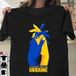 Stand With Ukraine Shirt Pray For Ukraine Strong Support T-Shirt Merch