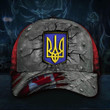 Canada Stands With Ukraine Canada Flag Hat Trident Ukraine Symbol Merch