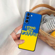 Stand With Ukraine Phone Case Ukrainian Ukraine Flag Merch