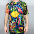 Eeyore Colorful Art Shirt Funny Eeyore Winnie The Pooh T-Shirt Gift For Men