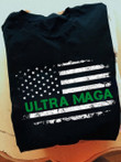 Shirt Ultramaga Thin Green Line T-Shirt