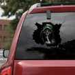 Thin Green Line Skull Car Stickers Support Military For Honor Merch Car Decor