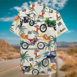 Sloth With Motorcycle Hawaii Shirt Summer Ideas Beach Clothing Gift For Sloth Lovers