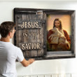 Jesus Is My Savior Christian Canvas Wall Art For Living Room Hanging Home Decor