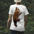 Bear 3D Shirt Print Bear Graphic Tee Animal T-Shirt Apparel Gift Ideas