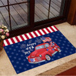 4Th Of July Doormat Happy Fourth Of July Doormat For Front Door House Decor