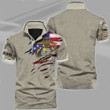 Personalized United States Marine Crops Polo Shirt USMC Military Clothing Merch