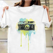 Photography Shirt Camara Lover Vintage T-Shirt Gift Ideas For Photographers