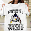Eagle Don't Piss Off Old People Shirt Cool Sayings Best Gift Ideas For Grandpa