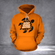 Turtle Every Child Matters Hoodie Orange Day Movement Clothing Merch Gifts