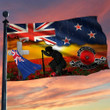 New Zealand Veterans Poppy In Memorial Lest We Forget Flag Veterans Honoring Memorial Day Merch