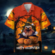 Sloth Pumpkin Witch Happy Halloween Hawaii Shirt Cute Halloween Clothing Gift For Men