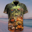 Sloths And Jack O Lantern Happy Halloween Hawaii Shirt Sloth Lover Mens Halloween Clothing