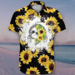 Sloth Sunflower Hawaii Shirt Mens Summer Clothing Gifts For Sloth Lovers