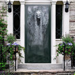 Halloween Door Covers Scary Horror Halloween Front Door Ideas Home Decor