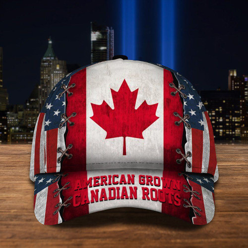 American Grown Canadian Roots Hat