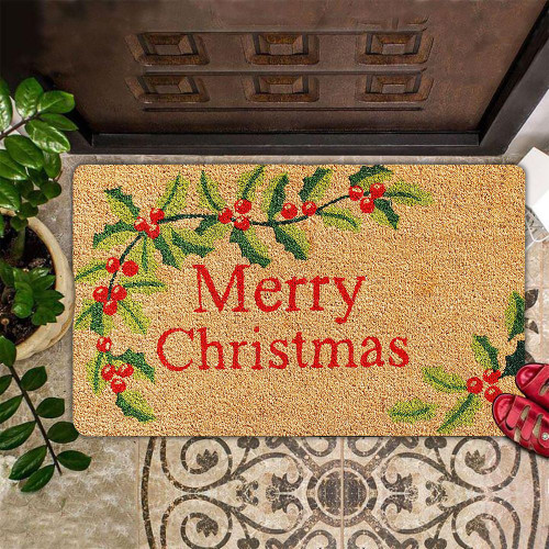 Merry Christmas Doormat Christmas Vacation Doormat Holiday Home Decor