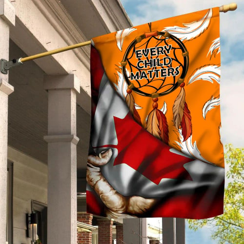 Every Child Matters Flag Inside Canada Flag Orange Day 2022 Movement Merch
