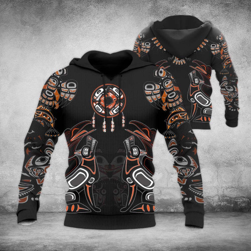 Wolf And Ravens Every Child Matters Hoodie Sept 30th Orange Shirt Day Canada Merch