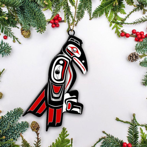 Ravens Pacific Northwest Ornament Haida Art Christmas Tree Ornaments