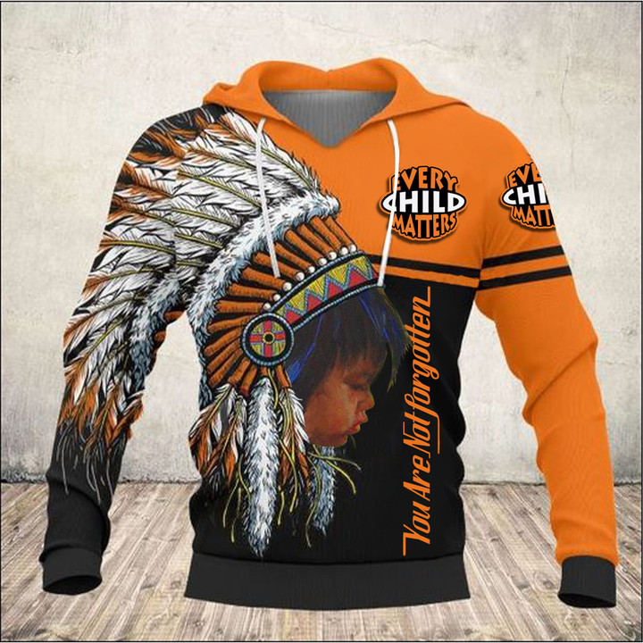 You Are Not Forgotten Hoodie Awareness Every Child Matters Orange Shirt Day Merchandise