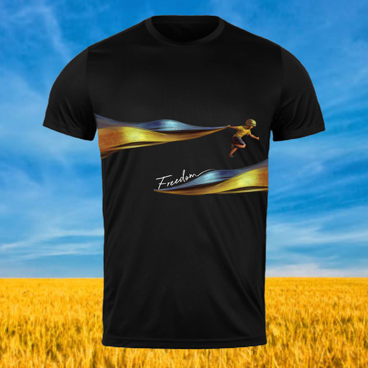 Freedom Ukrainian Shirt Inspired Stop War Pray Peace For Ukraine T-Shirt Gift Ideas